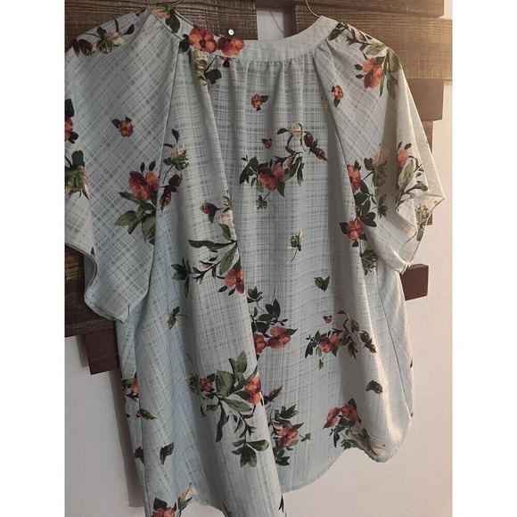 Ophelia Roe Womens bundle Floral Blouse Lightweight Business casual large - Picture 5 of 7